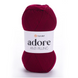 Пряжа Yarnart Adore (Адор) №353 темно-красный колір - акрилова для в'язання гачком и спицями 353 фото 1