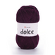 Пряжа Yarnart Dolce №780 баклажан - плюшева, велюр для в'язання спицями і гачком 780 фото 1