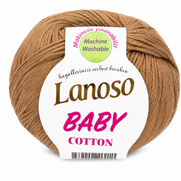 Пряжа Lanoso Baby Cotton (хлопок) 50 г, 105 м
