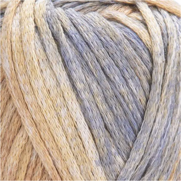 Пряжа Yarnart Cotton Fusion №3656 - хлопок секционной покраски для вязания спицами и крючком 3656 фото