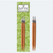 Спиці знімні ChiaoGoo Spin Bamboo 13 см №9 (L) бамбукові для ручного в'язання (2505-13) 2505-13 фото 1