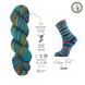 Пряжа Gazzal Happy Feet № 3245, 330м/100гр, 75 % Superwash шерсть мериноса, для ручной вязки спицами и крючком 3245 фото 1