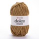 Пряжа Yarnart Dolce Maxi №765 коричневый - плюшевая (велюровая) для вязания спицами и крючком 765 фото 1