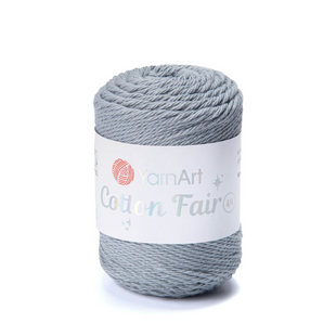 Пряжа YarnArt Cotton Fair 4/4 №5592 серый (хлопковая) 50 г, 80 м 5592 фото