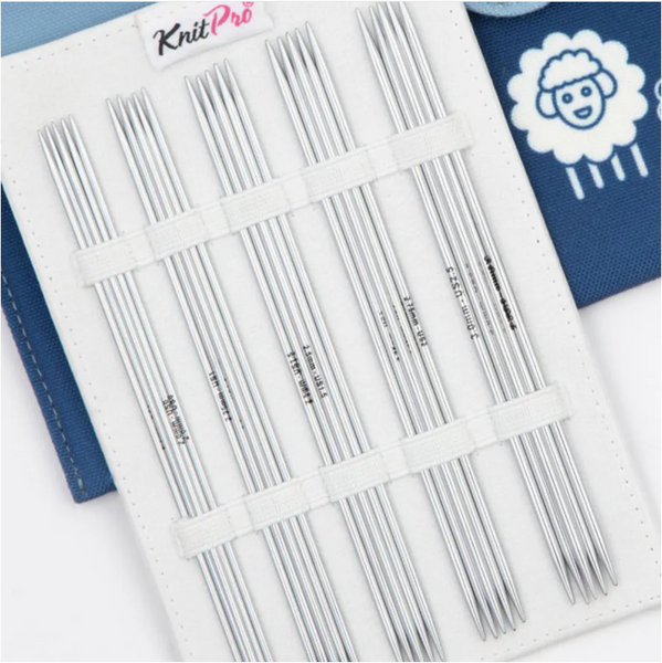 Набор носочных металлических спиц 15 см Deluxe Nova Metal KnitPro  10628 фото