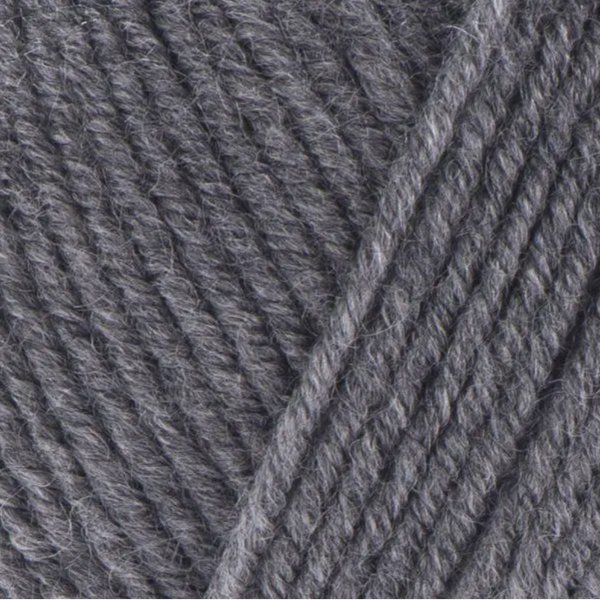 Пряжа Yarnart Super Merino №194 сірий, вовна з акрилом нитки для в'язання спицями та гачком 194 фото