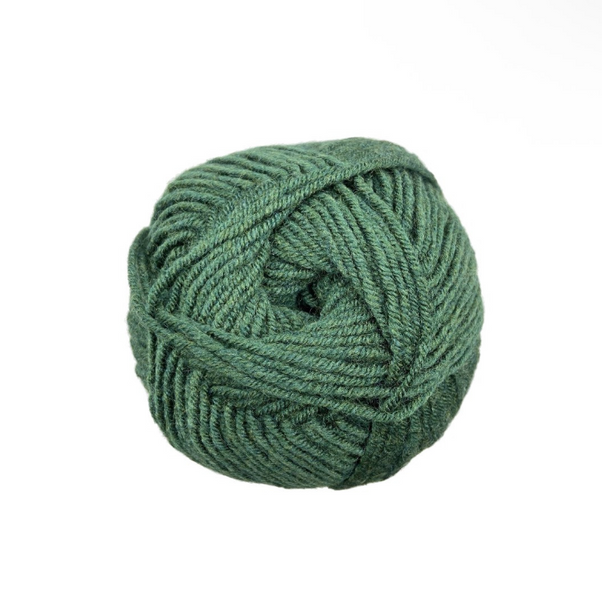 Пряжа Lady Yarn Super Wool №NW010 нефритовий (напіввовна) 100 г, 260 м NW010 фото