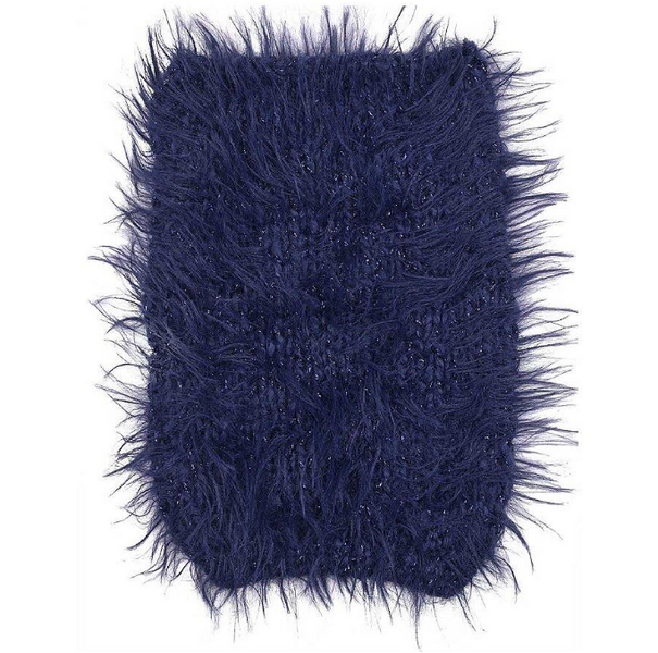 Пряжа Gazzal Marilyn & Merinos Lurex №8273 L темно-синий (мериносовая шерсть, люрекс), 50 г, 90 м 8273 L фото