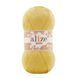 Пряжа Alize Bella 100 (Белла 100) №110 лимонний, бавовна, нитки для в'язання 110 фото 1