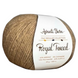 Пряжа Avanti Yarn ROYAL TWEED №613 світло-коричневий, пряжа твідова з кашемиром, нитки для в'язання гачком и спицями 613 фото 1