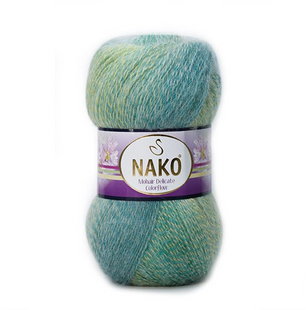 Пряжа Nako Mohair Delicate Colorflow №28086 (напіввовна) 100 г, 500 м 28086 фото