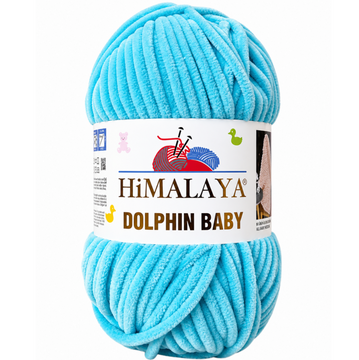 Пряжа Himalaya Dolphin Baby (микрополиэстр) 100 г, 120 м