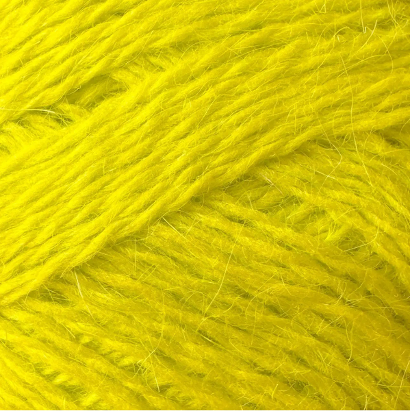 Пряжа Avanti Yarn Angora 50 (Ангора 50) №F28 зелений лимон, нитки ангора для в'язання спицями та гачком F28 фото