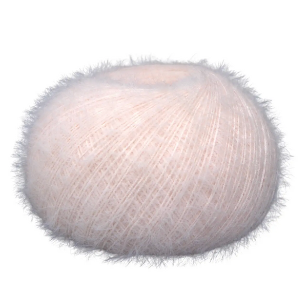 Пряжа Avanti Yarn Norka (Норка) №917 светло-розовый, нейлон нитки для вязания спицами и крючком 917 фото