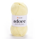 Пряжа Yarnart Adore (Адор) №356 блідо-жовтий колір - акрилова для в'язання гачком и спицями 356 фото 1