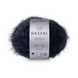 Пряжа Gazzal Teddy № 6531 черный цвет, 150м/50гр, 40% Superwash мериносовая шерсть, для ручной вязки спицами и крючком 6531 фото 1