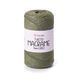 Пряжа Yarnart TWISTED MACRAME 3 мм LUREX №787 хакі люрекс срібло, нитки для макраме 787 фото 1