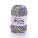 Пряжа Yarnart Jeans Crazy №7210 полухлопок, секционного окрашевания, нитки для вязания 7210 фото 1